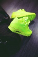neon yeşil spor ayakkabı kadın nike